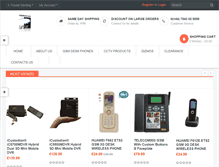 Tablet Screenshot of capetune.com